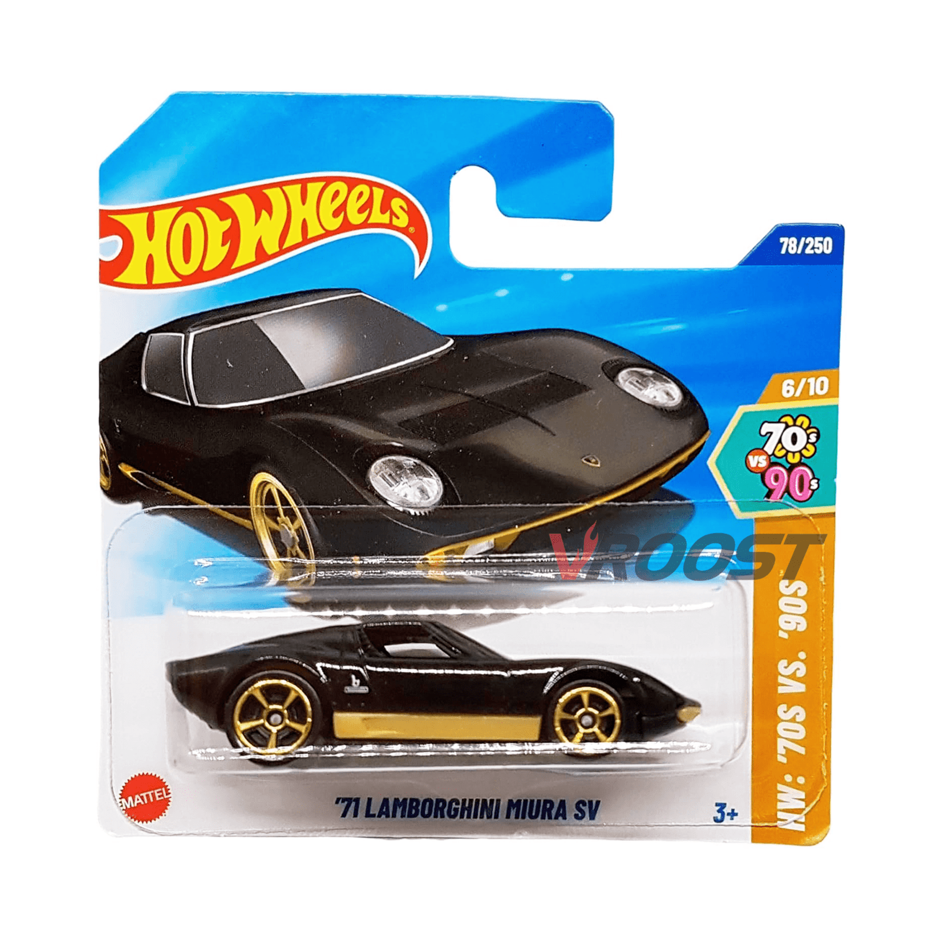 '71 Lamborghini Miura SV - Hot Wheels Mainline - 1