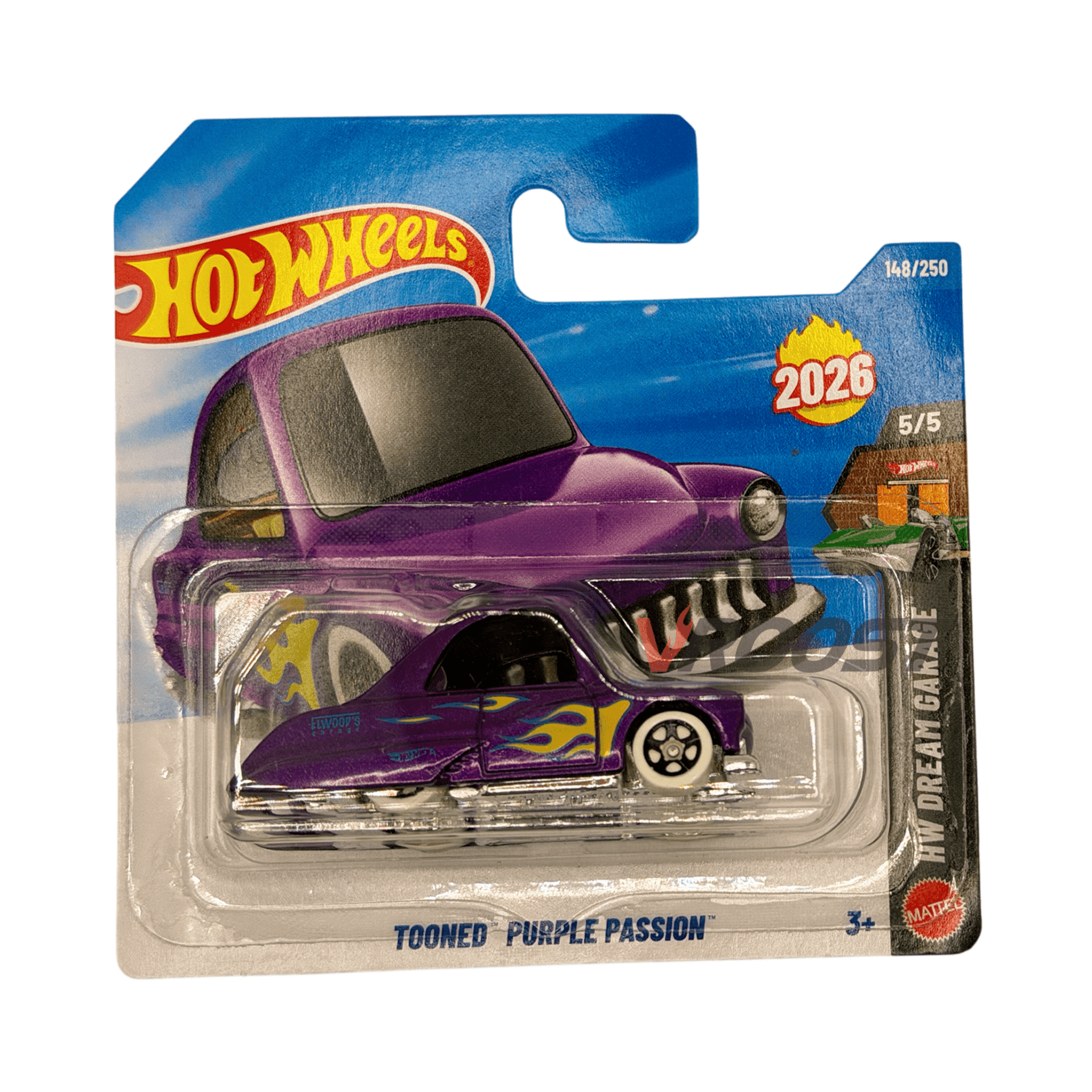 Tooned Purple Passion - Hot Wheels Mainline - 1