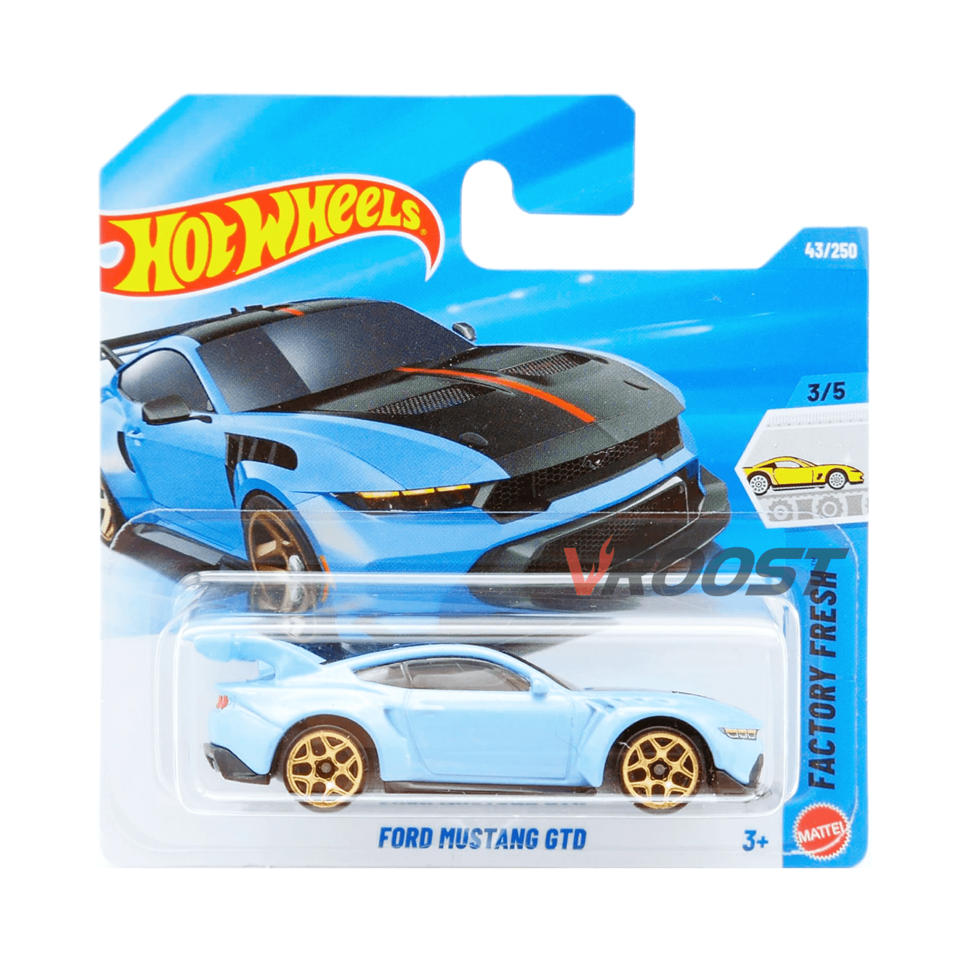 Ford Mustang GTD - Hot Wheels Mainline - 1