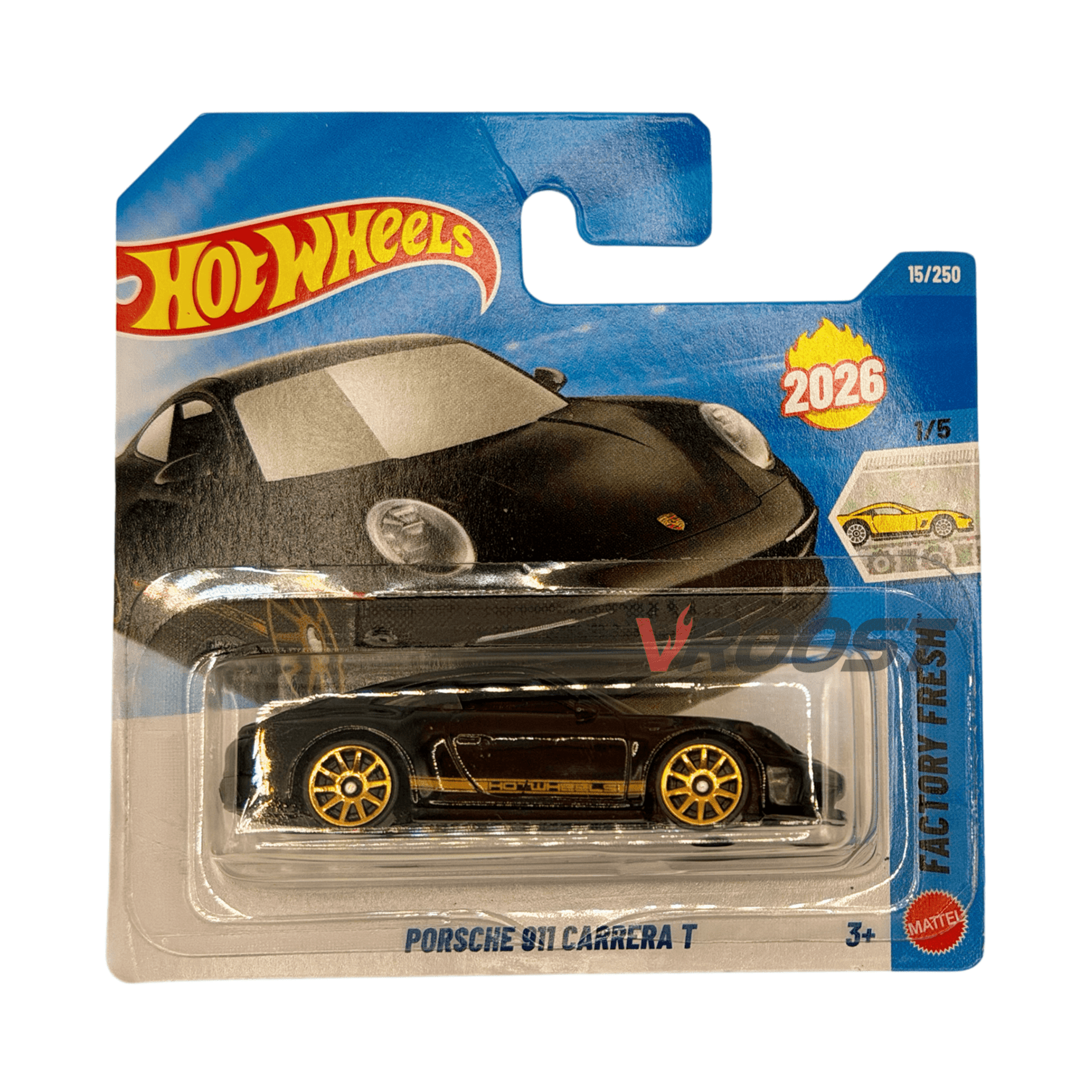 Porsche 911 Carrera T - Hot Wheels Mainline - 1