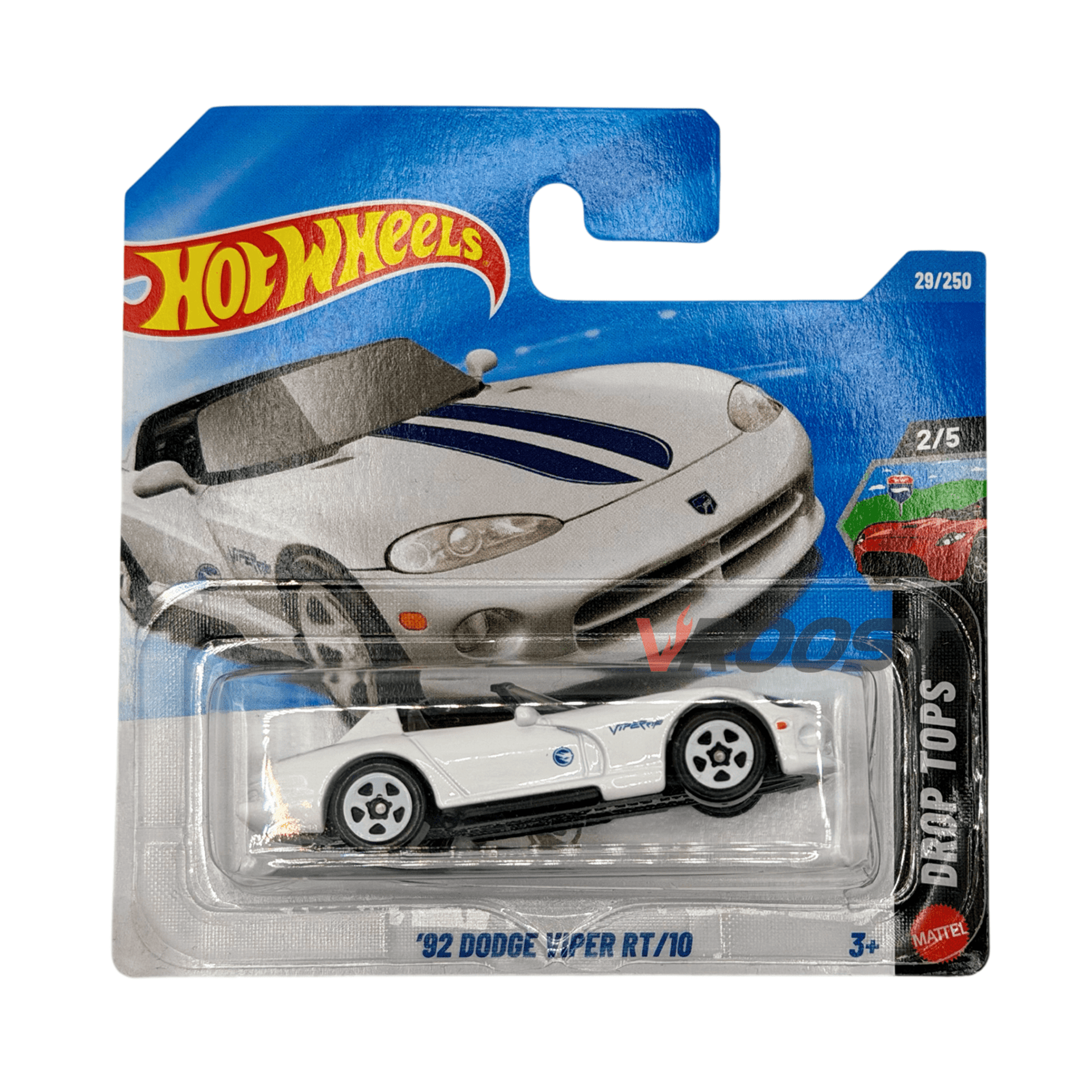 '92 Dodge Viper RT/10 (TH) Treasure Hunt - Hot Wheels Mainline - 1