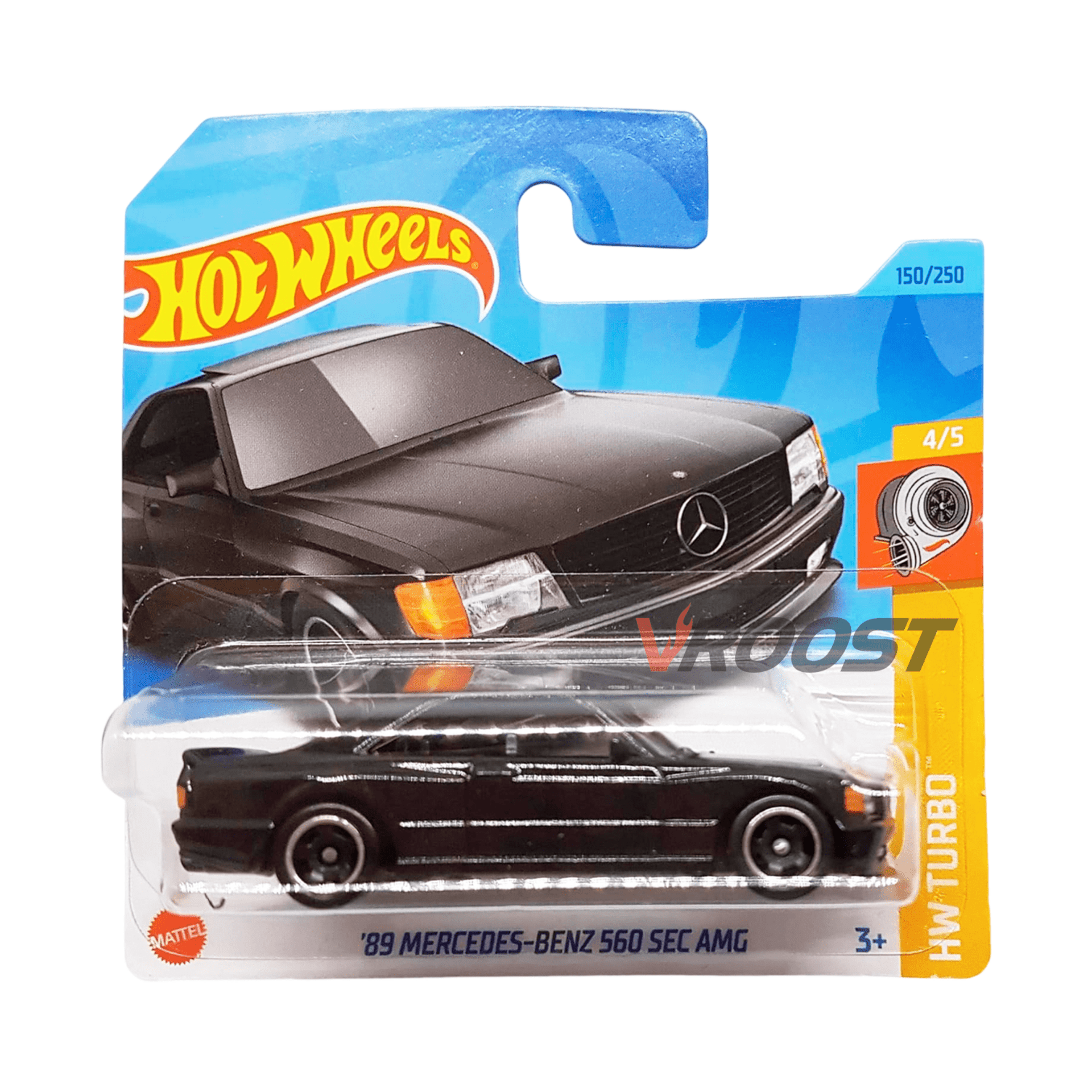 '89 Mercedes-Benz 560 SEC AMG - Hot Wheels Mainline - 1