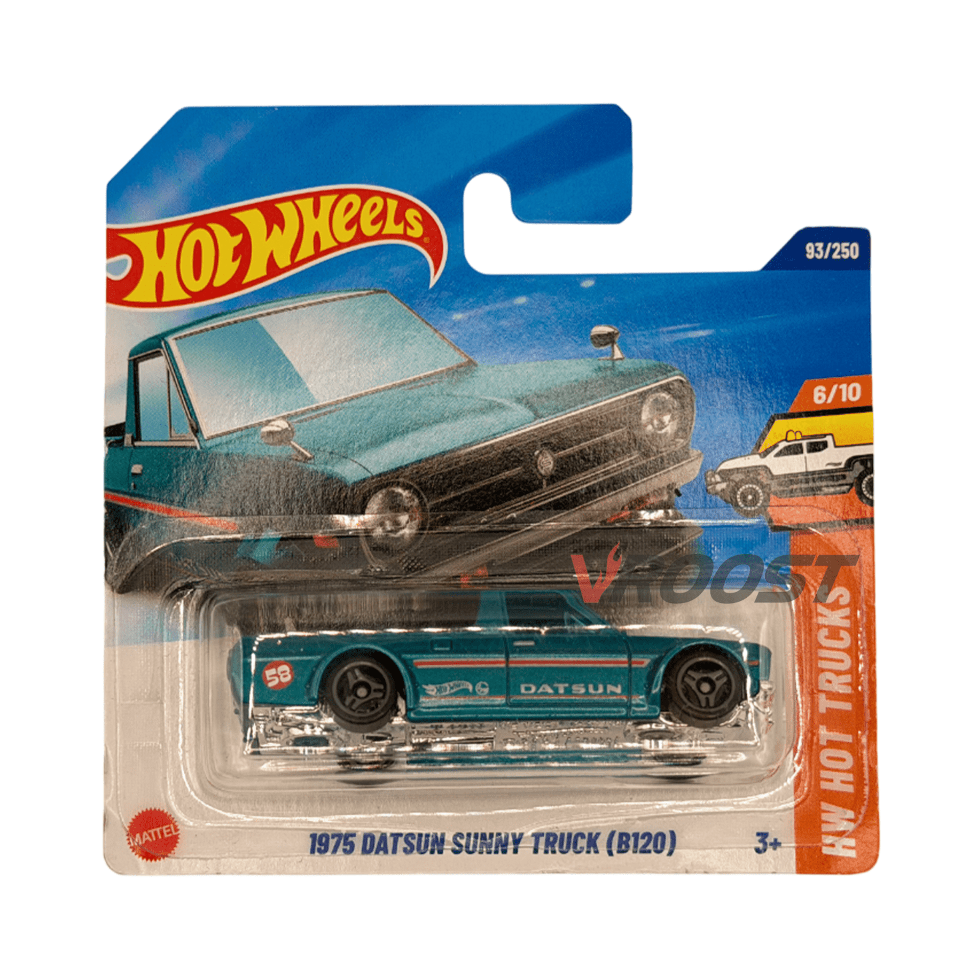 1975 Datsun Sunny Truck (B120) - Hot Wheels Mainline - 1