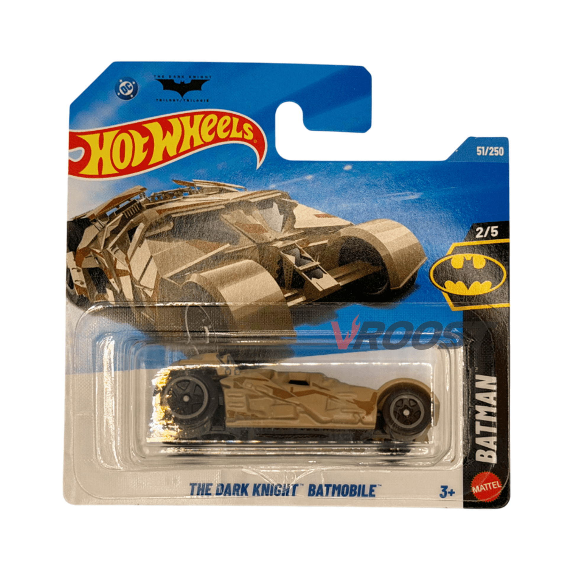 The Dark Knight Batmobile - Hot Wheels Mainline - 1