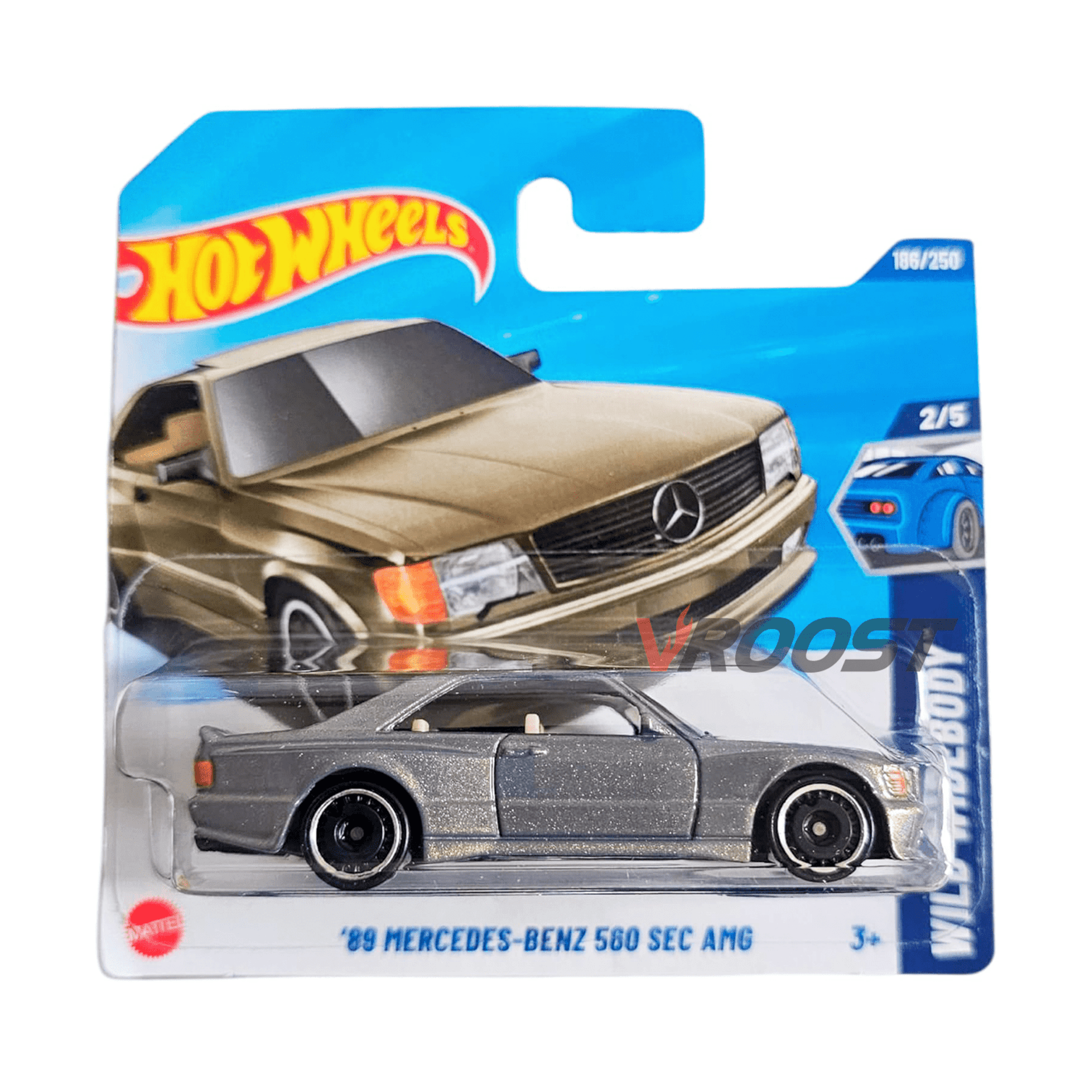 '89 Mercedes-Benz 560 SEC AMG - Hot Wheels Mainline - 1
