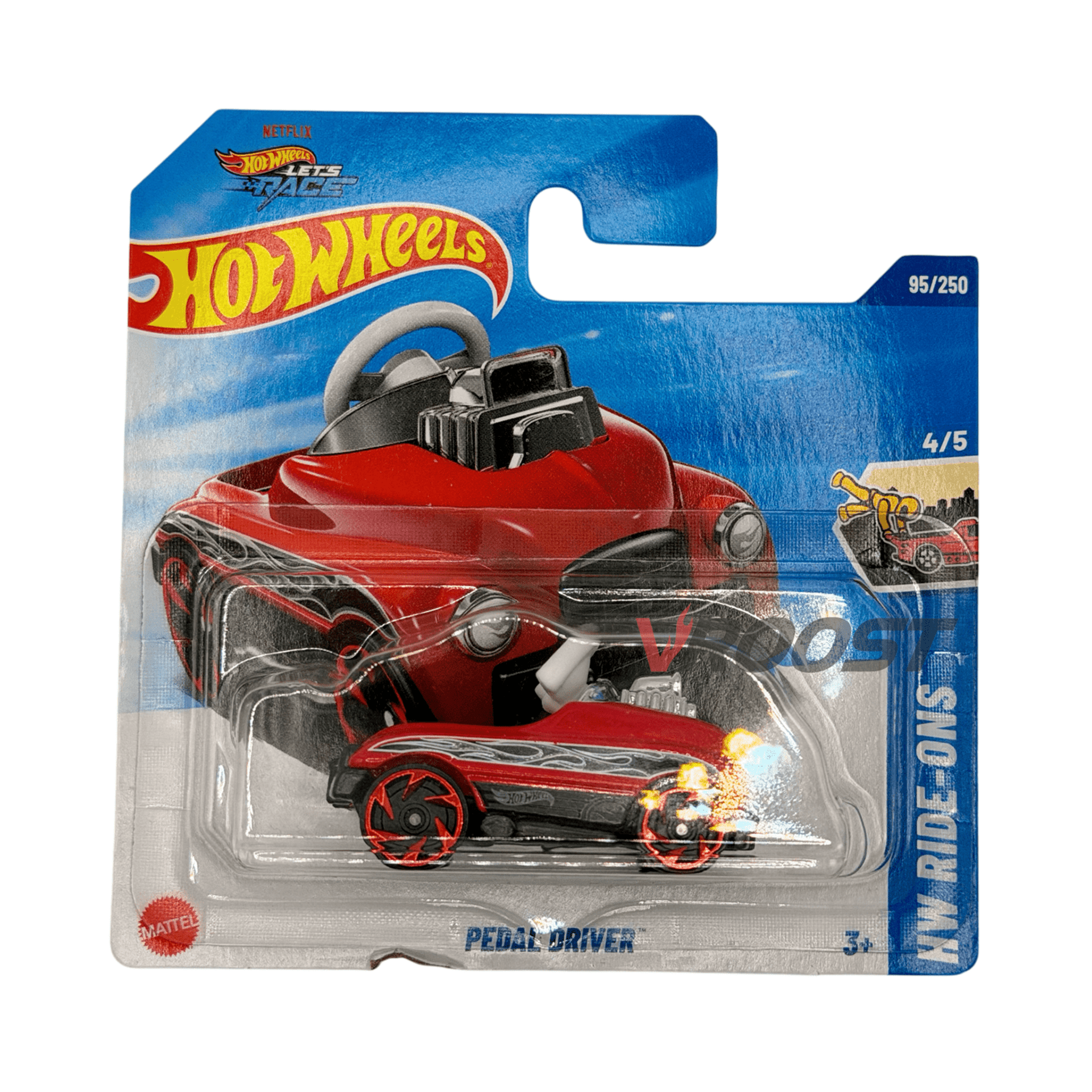 Pedal Driver (TH) Treasure Hunt - Hot Wheels Mainline - 1