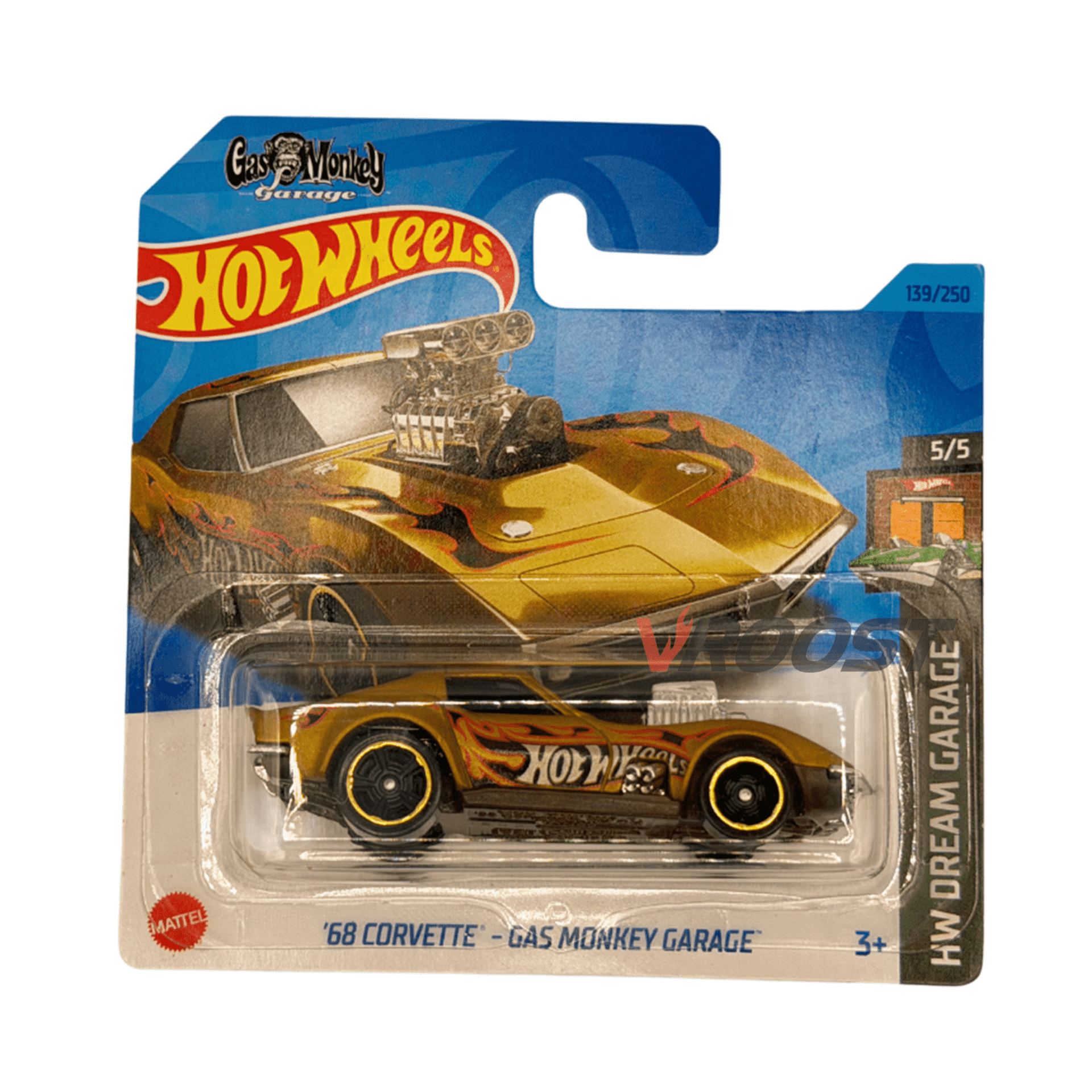 '68 Corvette Gas Monkey Garage - Hot Wheels Mainline - 1