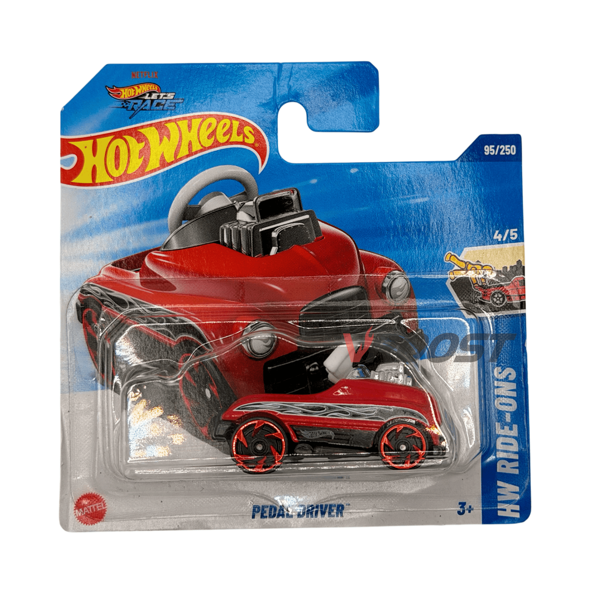 Pedal Driver (TH) Treasure Hunt - Hot Wheels Mainline - 1