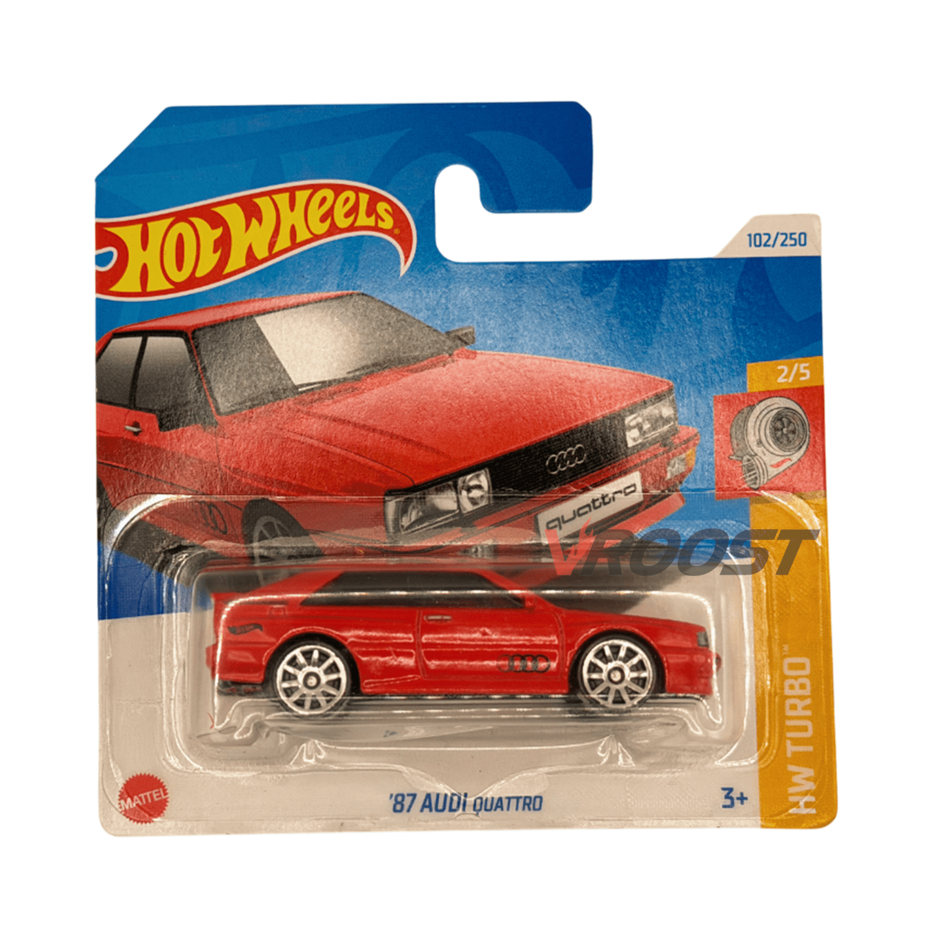 '87 Audi Quattro - Hot Wheels Mainline - 1