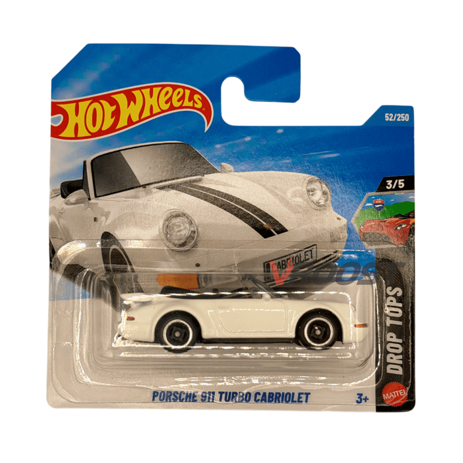 Porsche 911 Turbo Cabriolet - Hot Wheels Mainline - 1