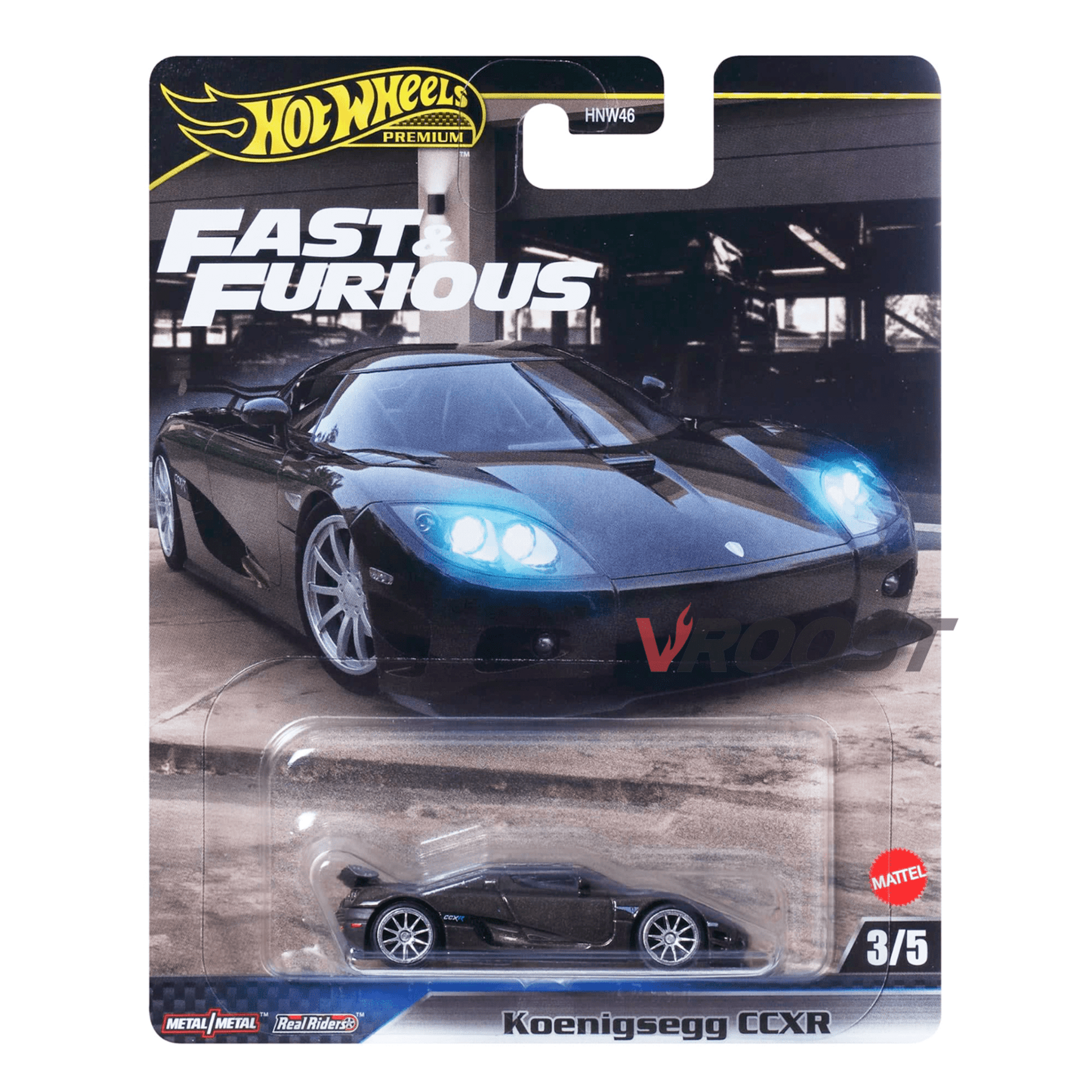 Koenigsegg CCXR - Hot Wheels Premium Fast & Furious - 1
