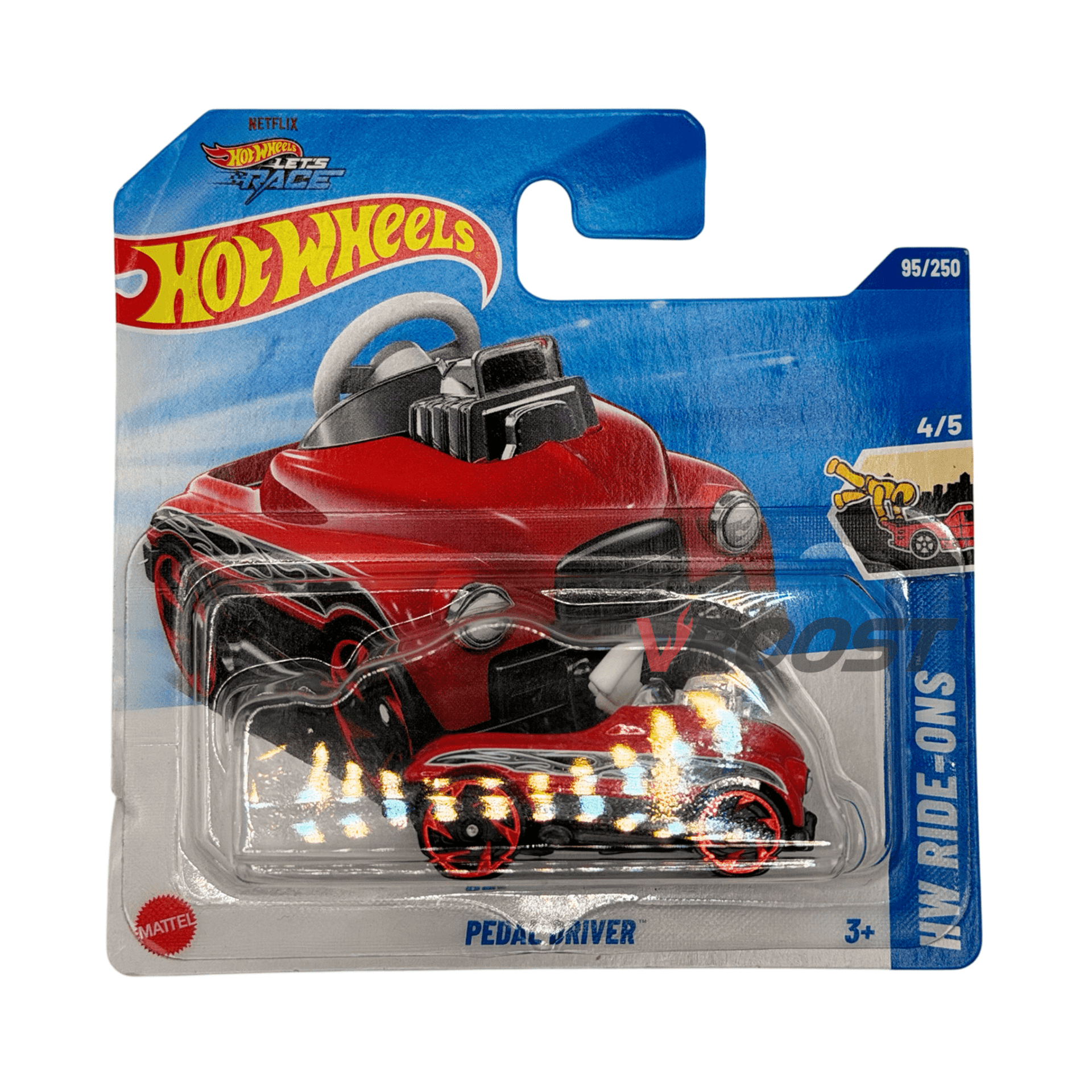 Pedal Driver (TH) Treasure Hunt - Hot Wheels Mainline - 1
