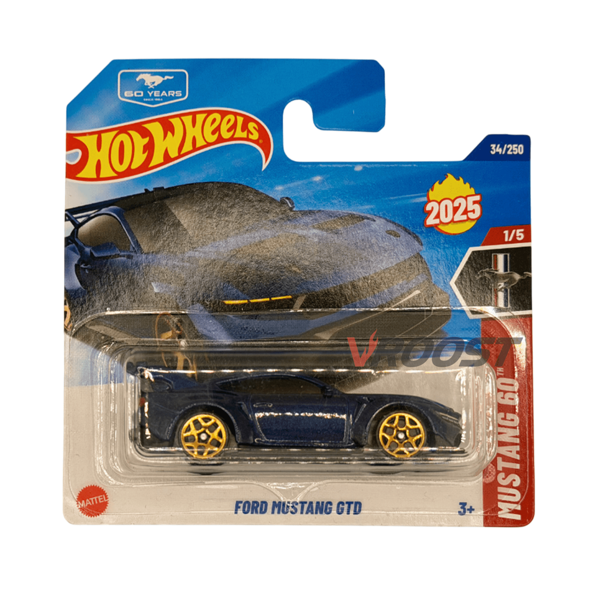 Ford Mustang GTD - Hot Wheels Mainline - 1