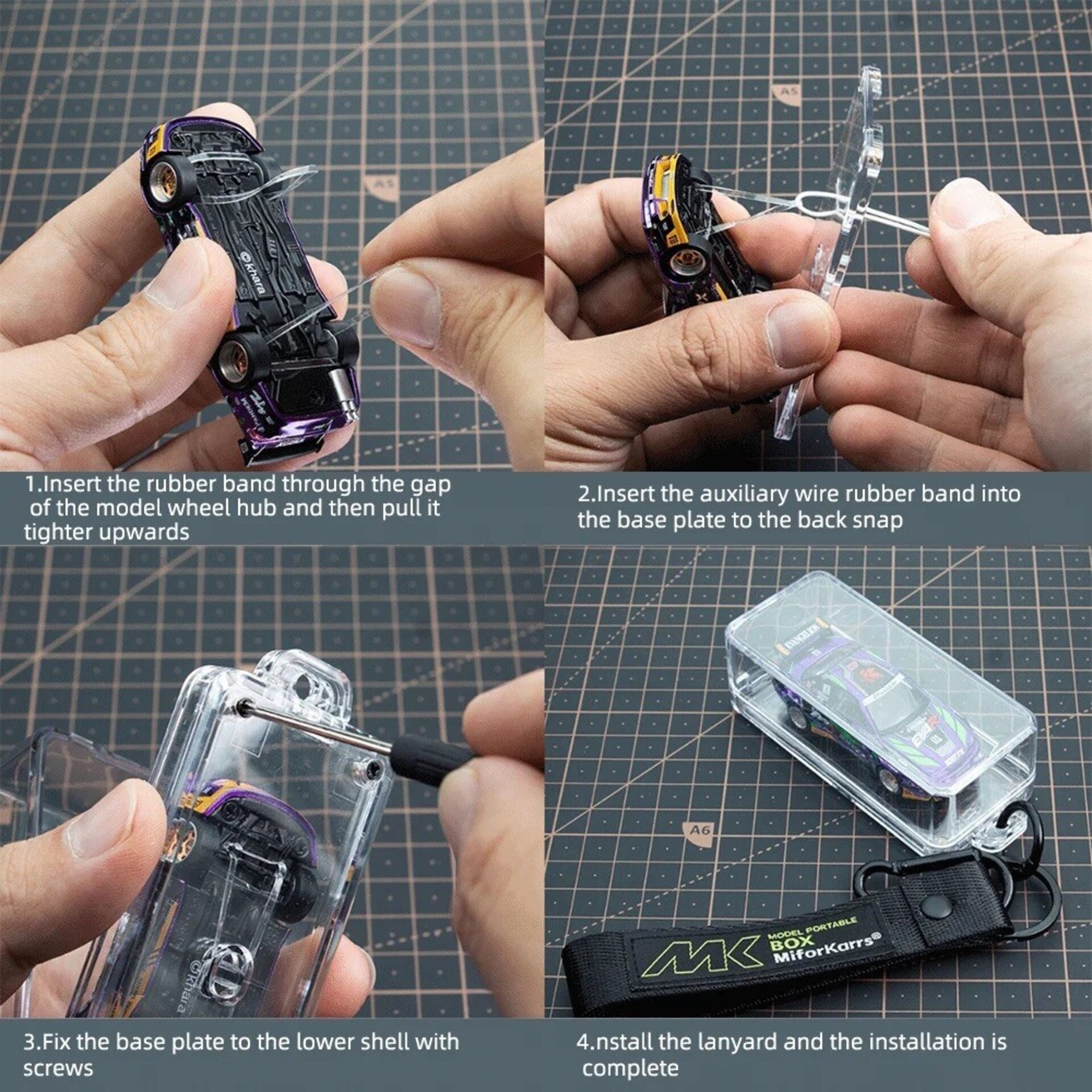 Vitrina llavero 1/64 - 2