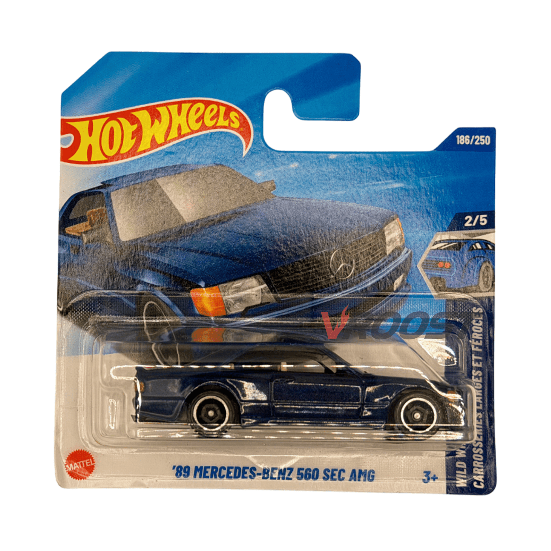 '89 Mercedes-Benz 560 SEC AMG - Hot Wheels Mainline - 1