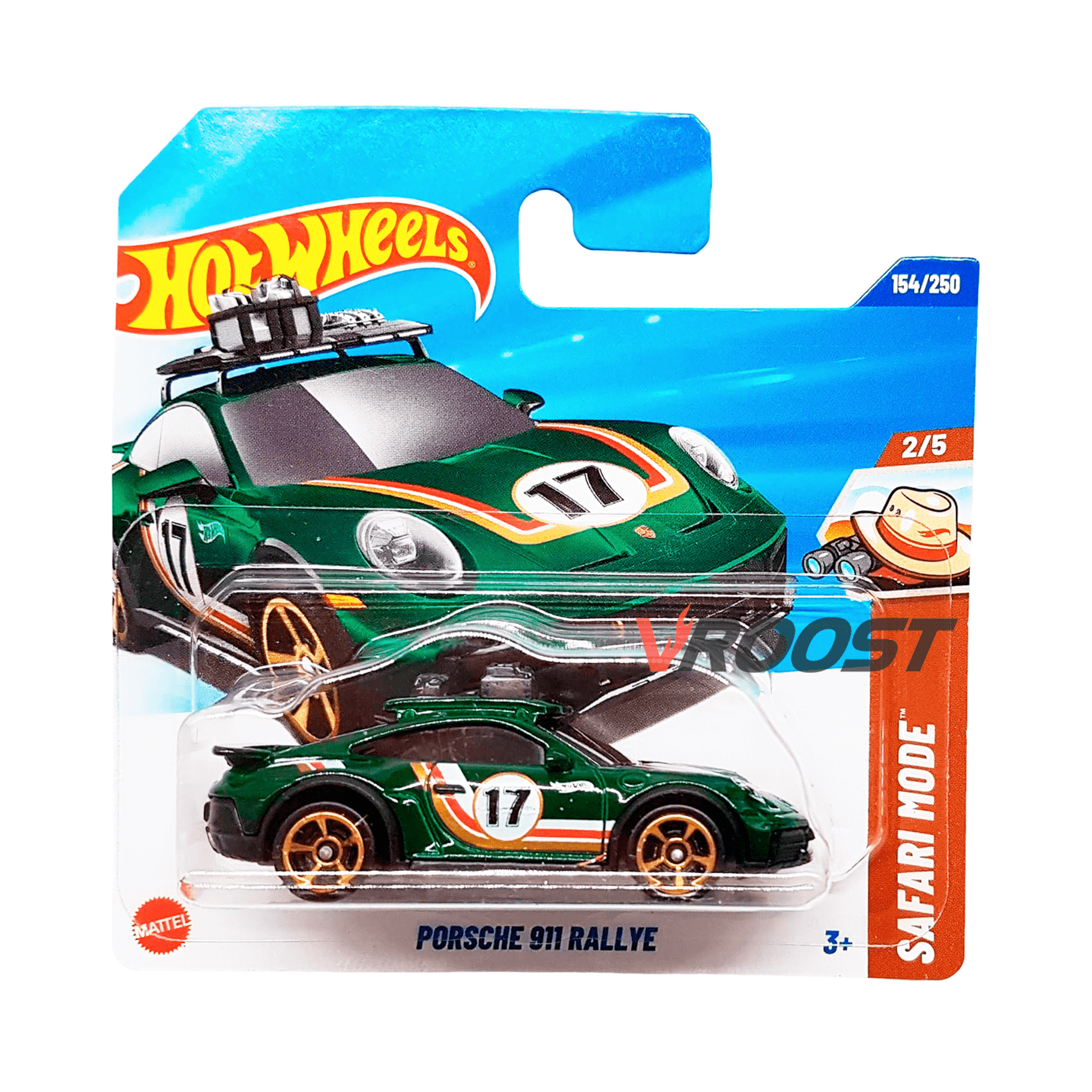 Porsche 911 Rallye- Hot Wheels Mainline - 1