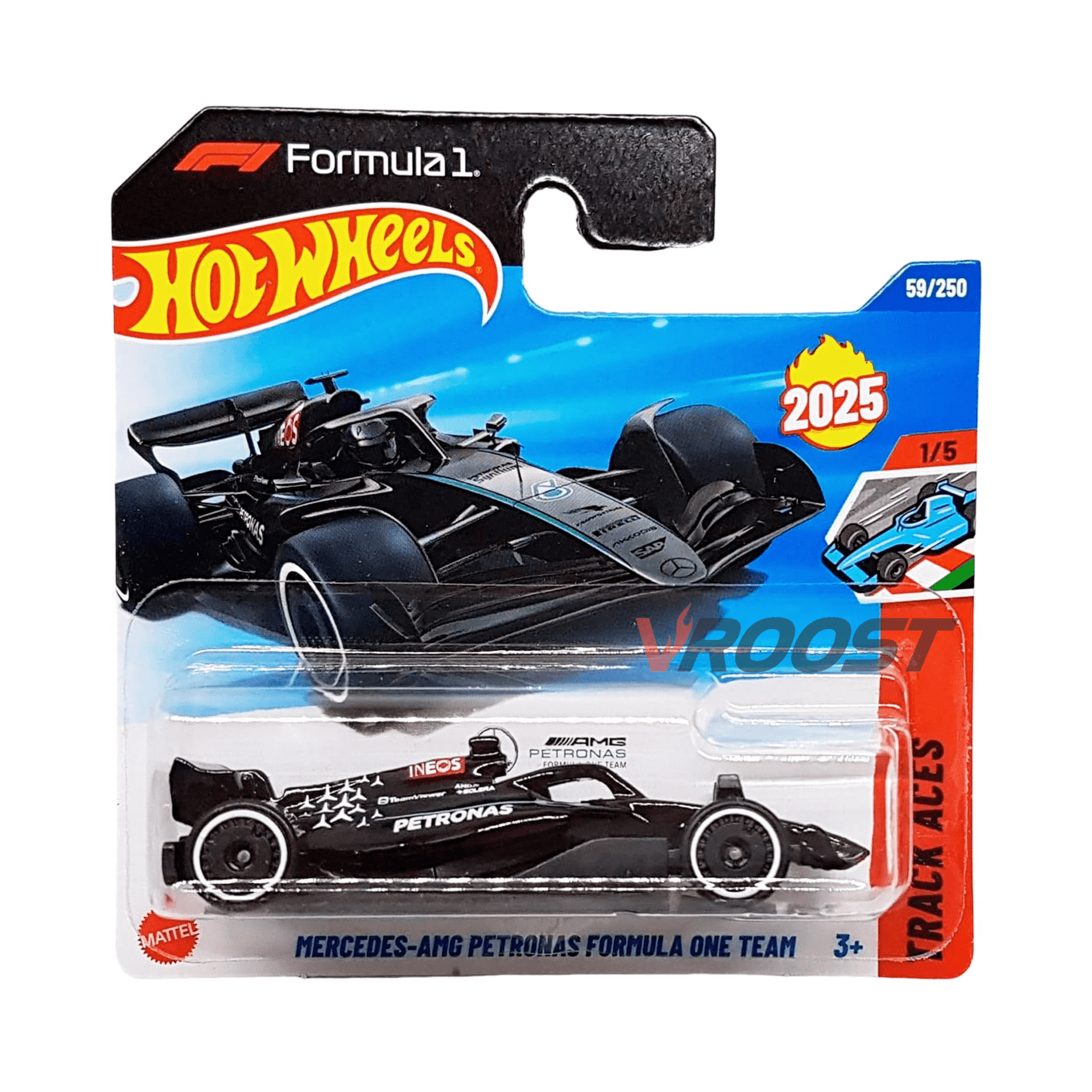 Mercedes-AMG Petronas Formula One Team - Hot Wheels Mainline - 1