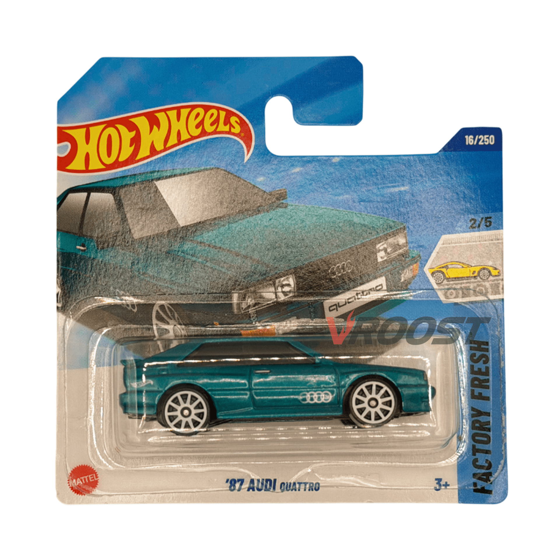 '87 Audi Quattro - Hot Wheels Mainline - 1