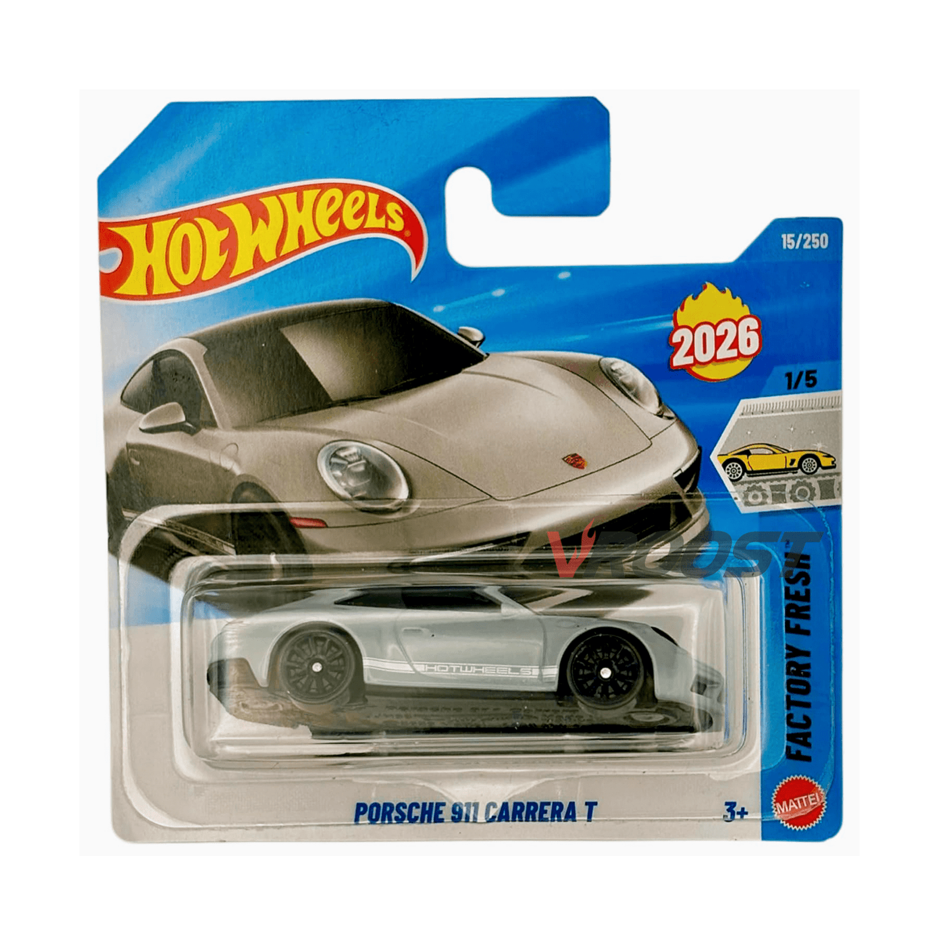 Porsche 911 Carrera T - Hot Wheels Mainline - 1