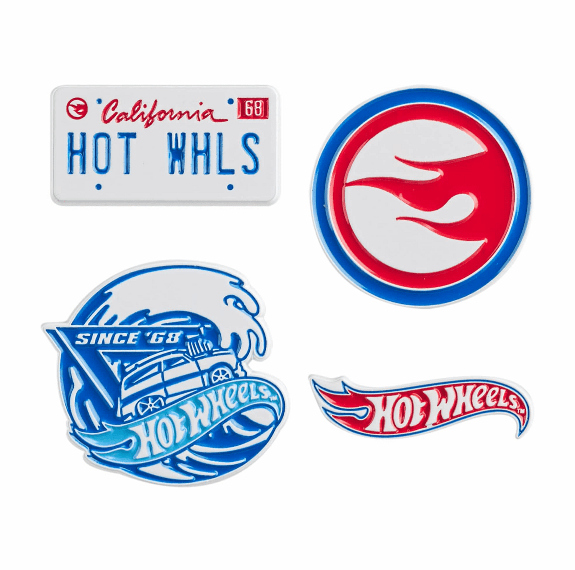 Set 4x Pins Hot Wheels - 2