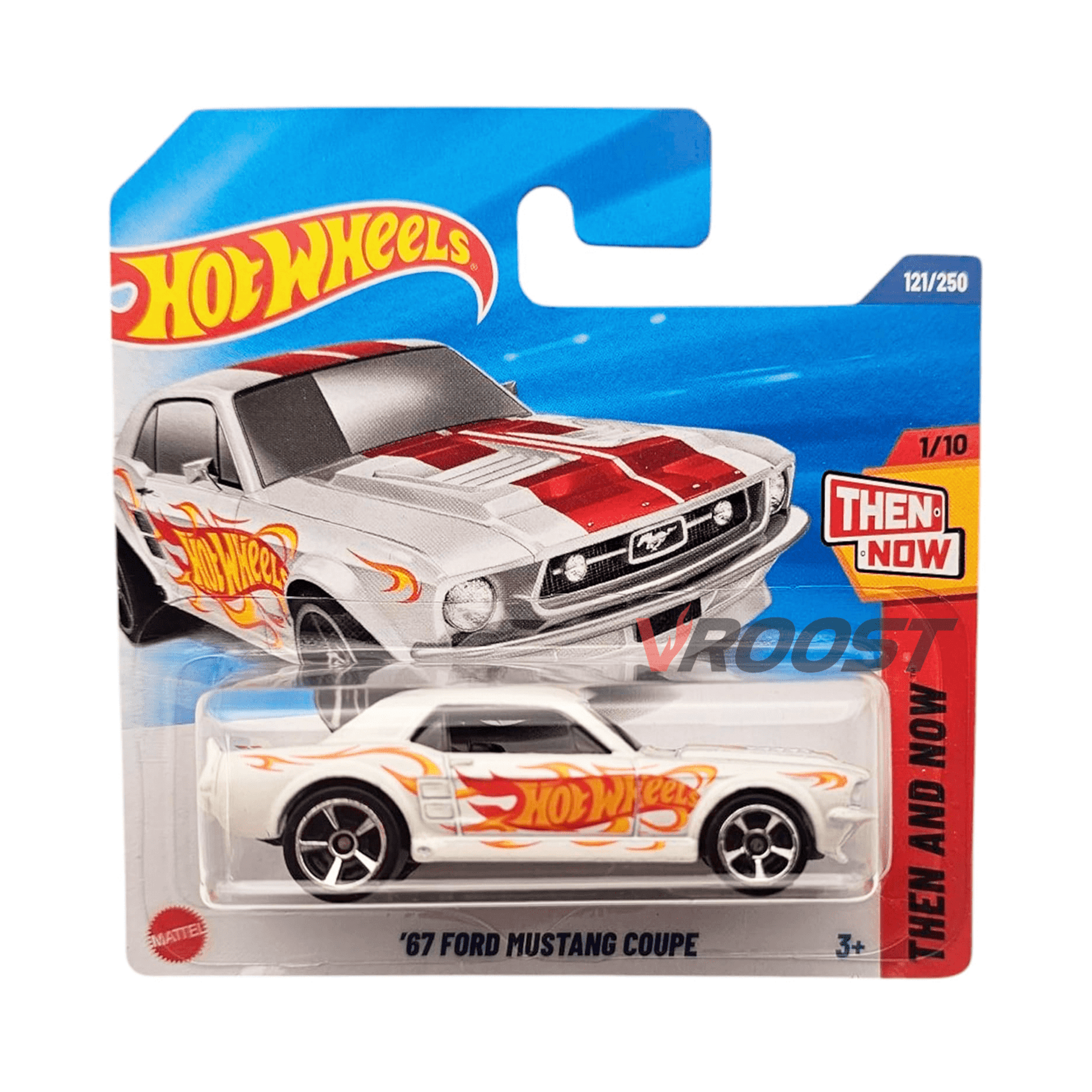 '67 Ford Mustang Coupe- Hot Wheels Mainline - 1