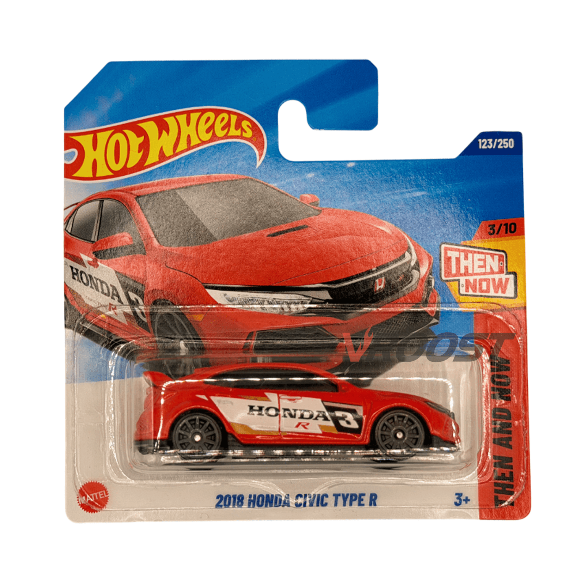 2018 Honda Civic Type R - Hot Wheels Mainline - 1