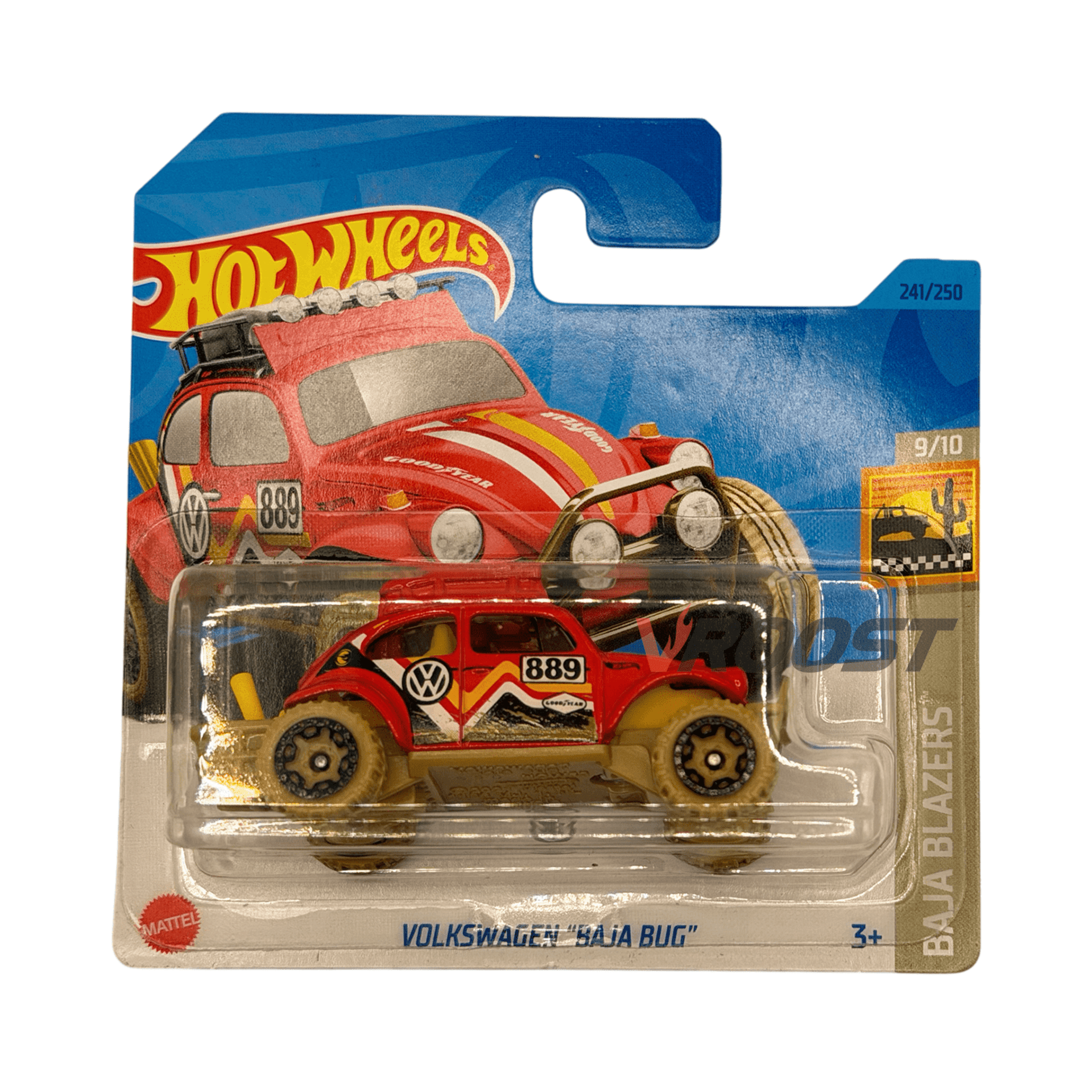 Volkswagen "Baja Bug" (TH) Treasure Hunt - Hot Wheels Mainline - 1