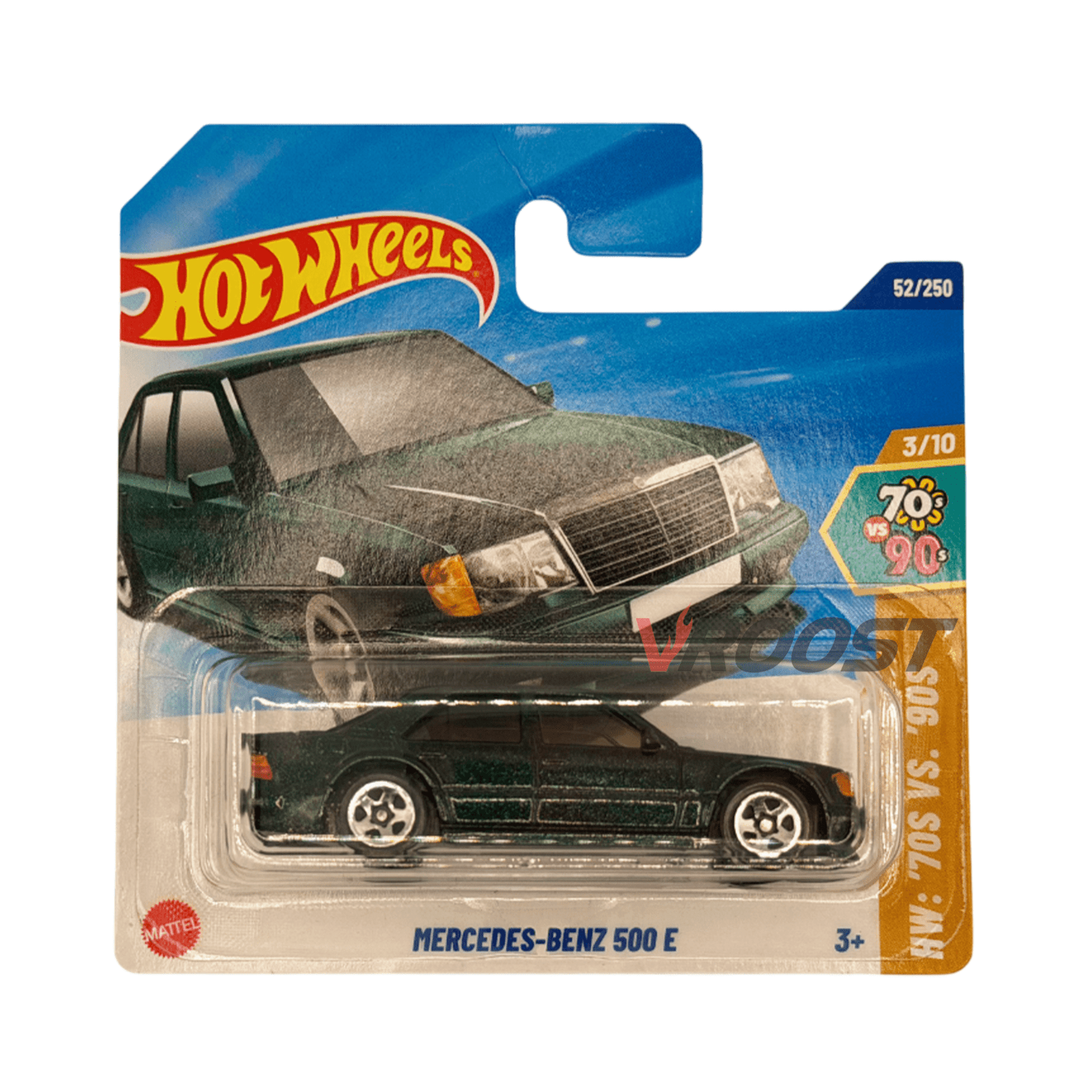 Mercedes-Benz 500 E - Hot Wheels Mainline - 1