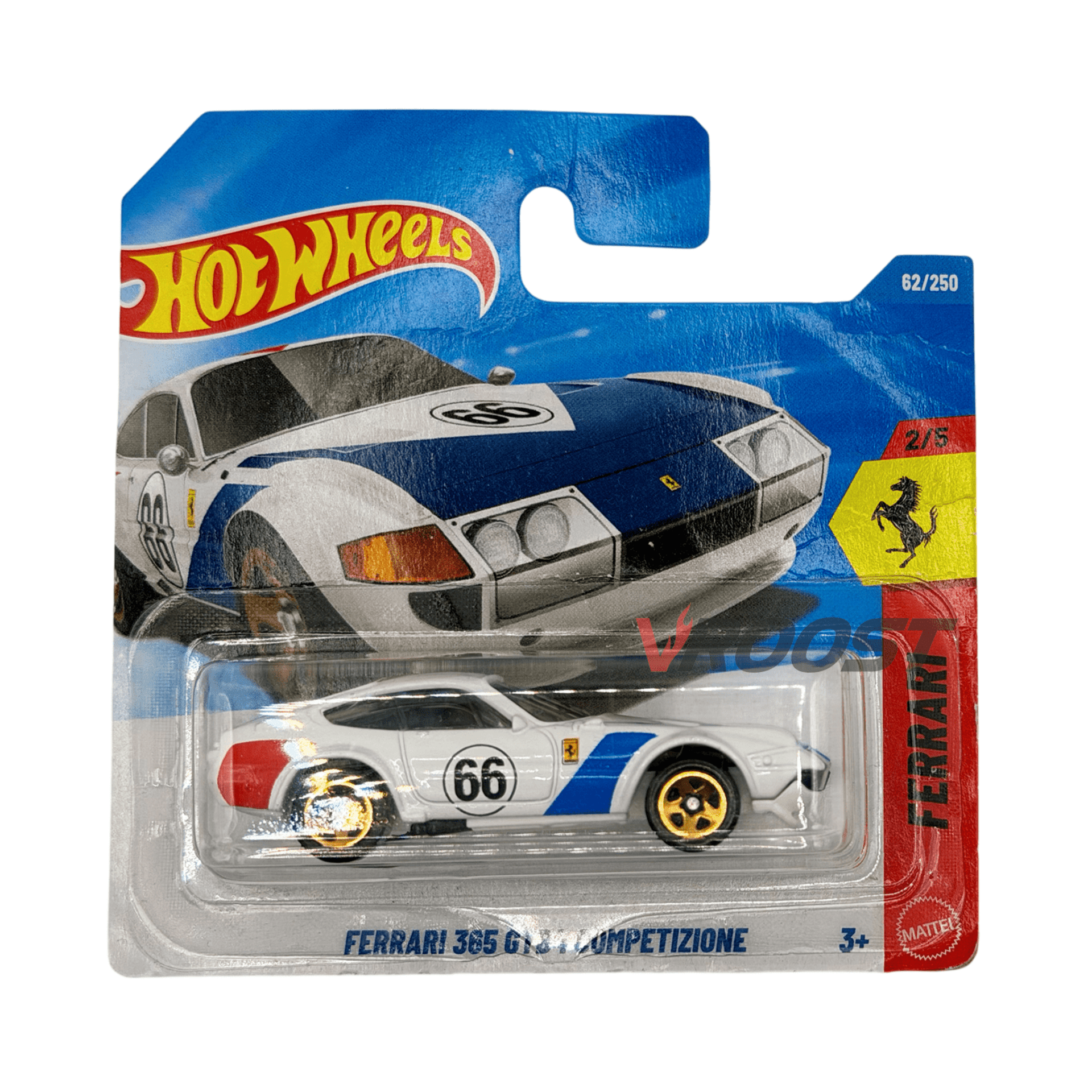 Ferrari 365 GTB4 Competizione - Hot Wheels Mainline - 1